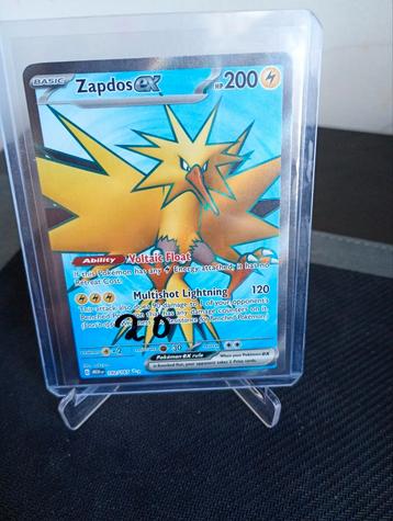 Zapdos ex beschikbaar voor biedingen