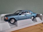 Norev Mercedes-Benz 190e lichtblauw metallic 1:18, N, Nieuw, Norev, Ophalen of Verzenden
