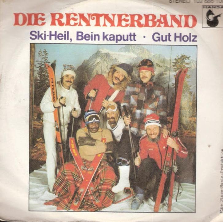 Die Rentnerband - Ski heil, Bein kaput & Gut Holz (Skihut), Cd's en Dvd's, Vinyl Singles, Gebruikt, Pop, Ophalen