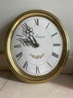 Vintage Wandklok ' La Marquise ‘ 60s-70s, Ophalen of Verzenden