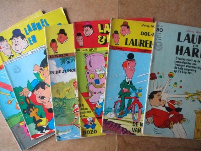 adv8265 laurel en hardy, Boeken, Strips | Comics, Gelezen, Eén comic, Overige gebieden, Ophalen