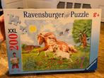 Ravensburger puzzle paarden XXL 200 stukjes, Ophalen of Verzenden, Meer dan 50 stukjes, Zo goed als nieuw, 6 jaar of ouder