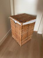 Ikea wasmand vierkant rotan/riet bruin, Huis en Inrichting, Ophalen of Verzenden, Zo goed als nieuw, Riet