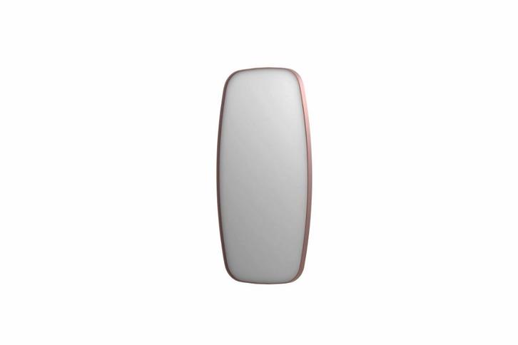 Spiegel INKSP29 50x100cm Geborsteld Koper Rechthoek/Ovaal, Huis en Inrichting, Woonaccessoires | Spiegels, Nieuw, Minder dan 50 cm