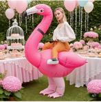 2x Opblaasbare Flamingo Outfit NIEUW Perfect voor Carnaval!, Ophalen of Verzenden, Zo goed als nieuw, Carnaval