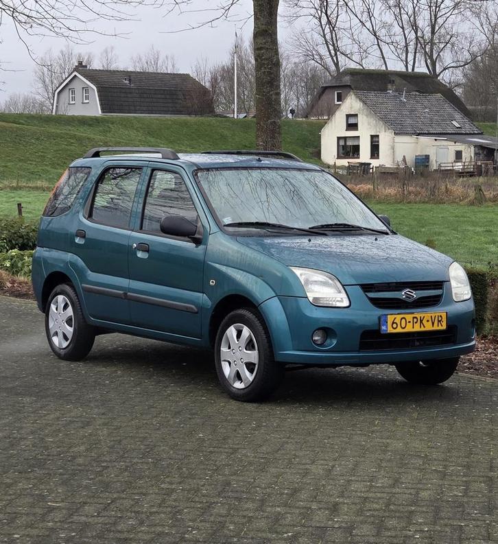 Suzuki Ignis 1.3 5D 2004 Groen, Auto's, Suzuki, Particulier, Ignis, Benzine, D, Hatchback, Handgeschakeld, Origineel Nederlands