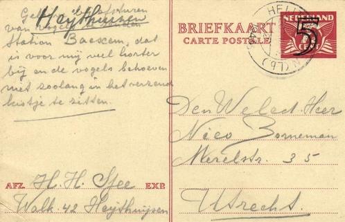 H.H. Sjee, Heijthuijsen - 12.1943 - briefkaart, Postzegels en Munten, Brieven en Enveloppen | Nederland, Briefkaart, Ophalen of Verzenden