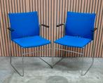 42 x vergaderstoelen buisframe design stoelen kantine horeca, Huis en Inrichting, Stoelen, Ophalen of Verzenden, Zo goed als nieuw