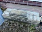 Gratis 29 Terrastegels 40x60 + 12 betonbanden, Ophalen, 5 tot 10 m², Zo goed als nieuw, Beton