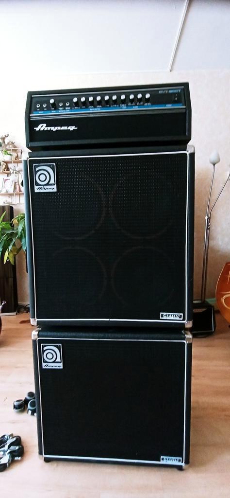 De kogel is door de kerk. Hele Ampeg Stag te koop, Muziek en Instrumenten, Versterkers | Bas en Gitaar, Gebruikt, 100 watt of meer