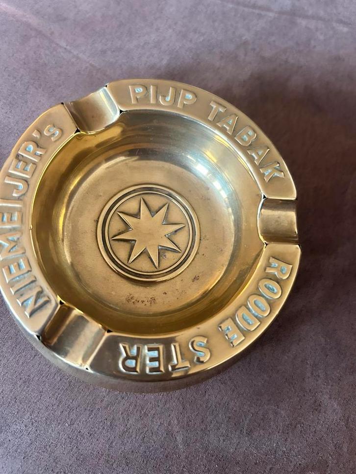 reclame-asbak van Niemeijer’s Pijptabak – Rode Ster, Verzamelen, Rookartikelen, Aanstekers en Luciferdoosjes, Ophalen of Verzenden