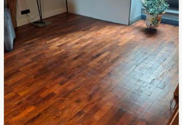 Oude eikenhouten vloer, volhout 21 mm, 145m2 beschikbaar voor biedingen