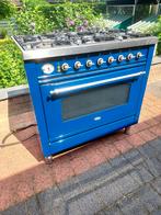 6 pits boretti fornuis gas met oven, Witgoed en Apparatuur, Fornuizen, 60 cm of meer, Boretti, Ophalen of Verzenden, Zo goed als nieuw