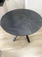 Eettafel Mariedamm ikea zwart, Huis en Inrichting, Tafels | Eettafels, Ophalen, Rond, 50 tot 100 cm, Zo goed als nieuw