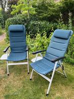 Kampeer stoelen kampeer tafel  kampeermat, Caravans en Kamperen, Kampeermeubelen, Ophalen, Zo goed als nieuw, Campingstoel