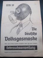 WO2 - gebruiksaanwijzing Deutsche Volksgasmaske, Verzenden, Landmacht, Duitsland, Overige typen