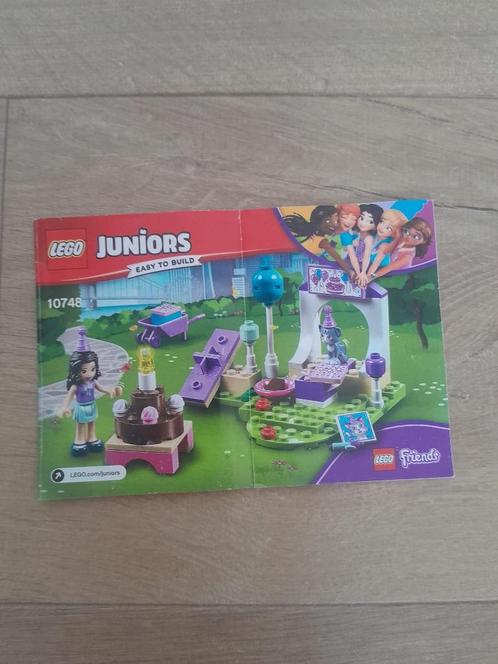 Lego Friends Junior 10748; Emma's Huisdierenfeestje, Kinderen en Baby's, Speelgoed | Duplo en Lego, Zo goed als nieuw, Lego, Complete set