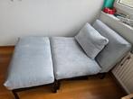 Chaises longues VT Wonen lichtblauwe, vrijwel ongebruikt, Ophalen, Eenpersoons, 75 tot 100 cm, Zo goed als nieuw