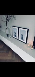 Besta Ikea wit, Ophalen, Zo goed als nieuw, Hout, Minder dan 50 cm