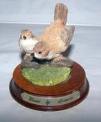 Prachtig beeldengroepje Winterkoninkjes by Leonardo. Nwst., Ophalen of Verzenden, Zo goed als nieuw, Dier