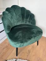 Groene Velours Fauteuil, Huis en Inrichting, Stoelen, Ophalen, Overige kleuren, Zo goed als nieuw, Eén