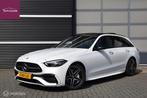 Mercedes C-klasse Estate 200 Launch edition AMG Line met Pan, Euro 6, 4 cilinders, Wit, Adaptive Cruise Control