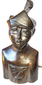 Houten beeld Balinese bruidegom, Ophalen of Verzenden