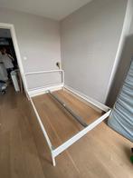 IKEA bed, latte bodem en lades voor onder het bed, Ophalen of Verzenden, 140 cm, Metaal, 220 cm
