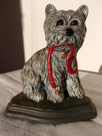 nieuwe gietijzeren deurstopper beeld hond Westy Boomer, Ophalen of Verzenden, Nieuw, Binnen