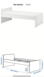 Ikea SLÄKT bed 90 x200, Huis en Inrichting, Slaapkamer | Stapelbedden en Hoogslapers, Eenpersoons, Ophalen of Verzenden, Zo goed als nieuw