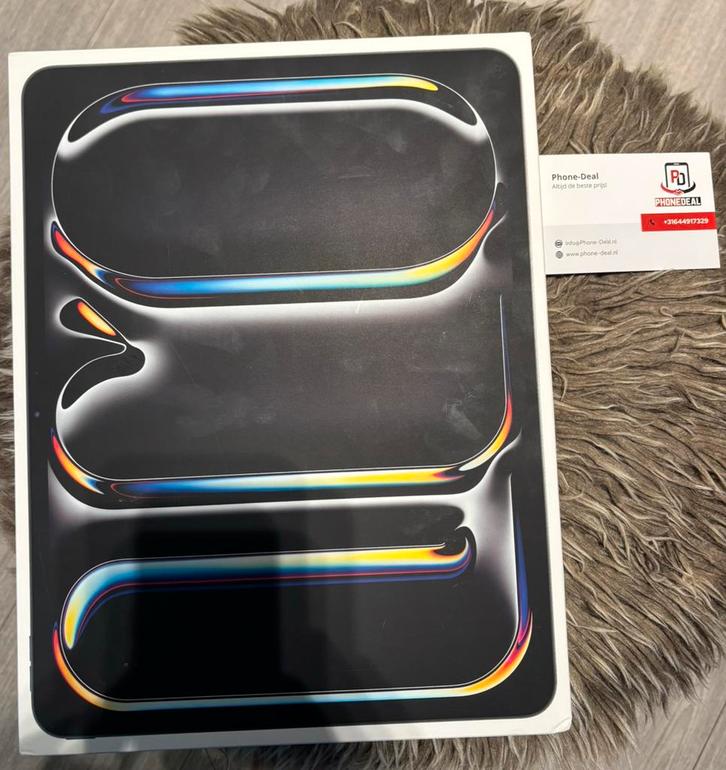 Apple iPad Pro 2024 13 WiFi + 5G 256GB Zwart Nieuw, Computers en Software, Apple iPads, Nieuw, Apple iPad, Wi-Fi en Mobiel internet