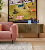 by fonQ basic Panel Tv-meubel 120 cm Walnoot | Van €299, nu, Byfonq, Byfonq, Nieuw, Ophalen of Verzenden
