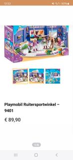 Playmobil ruitersport winkel bouwpakket, Ophalen of Verzenden, Zo goed als nieuw