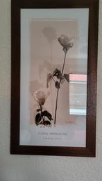 2 foto schiderijen met houten lijst 77 x37 cm, Gebruikt, Hout, 75 cm of meer, Verzenden