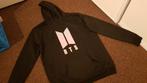 BTS hoodie maat XXL zwart, Ophalen of Verzenden, Gedragen, Maat 46/48 (XL) of groter, Zwart