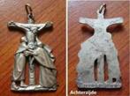 Oud zilveren christelijke hanger Apostolato Liturgico, Verzenden, Zo goed als nieuw, Zilver, Zilver