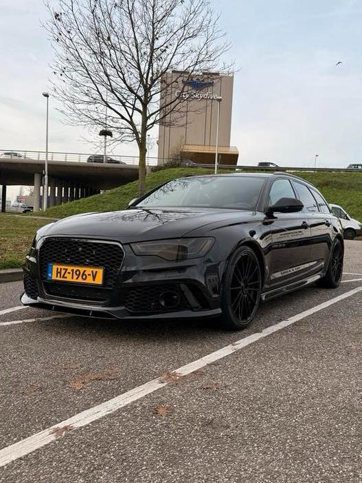 Audi A6 3.0TDI 180KW Avant Quat S-tr 2012 Zwart, Auto's, Audi, Particulier, A6, Diesel, C, Stationwagon, Automaat, Geïmporteerd