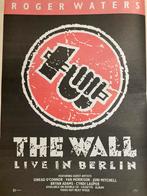 Paginagrote A3 advertentie ROGER WATERS The Wall Berlin, Ophalen of Verzenden, Gebruikt, Poprock