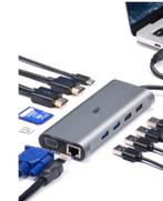 ISY IAD-1026 USB-C-adapter nieuw, Ophalen, Nieuw