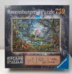 Ravensburger escape puzzel 759 stukjes De Eenhoorn Nieuw, Nieuw, Ophalen of Verzenden, 500 t/m 1500 stukjes, Legpuzzel