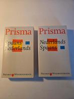 Prisma woordenboeken Spaans Nederlands en Nederlands Spaans, Ophalen of Verzenden, Zo goed als nieuw, Prisma of Spectrum, Nederlands