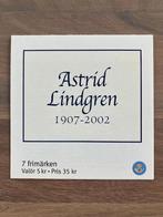 Astrid Lindgren 1907 – 2002 in originele enveloppe, Ophalen of Verzenden, Zweden, Postfris