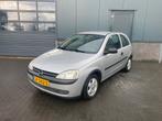 Opel Corsa 1.2 16V 3D 2002 Grijs, Auto's, Opel, Voorwielaandrijving, 74 pk, 31 €/maand, Bedrijf