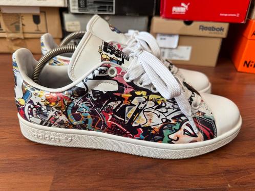 Adidas Stan Smith Graff 2007 “End to End” project Hiphop, Kleding | Heren, Schoenen, Nieuw, Sneakers of Gympen, Wit, Ophalen of Verzenden