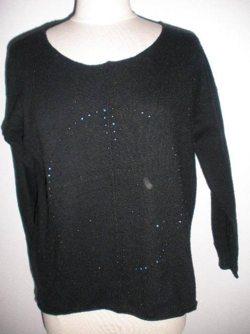 SAINT TROPEZ trui zwart ster maat S, Kleding | Dames, Truien en Vesten, Zo goed als nieuw, Maat 38/40 (M), Zwart, Ophalen of Verzenden