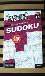 Denksport sudoku - puzzelboek groot No1 - niveau 4-5, Hobby en Vrije tijd, Denksport en Puzzels, Ophalen of Verzenden, Minder dan 500 stukjes