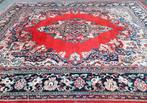 420x330cm-Antieke Perzisch tapijt (Sarough) Geknoopt in Iran, Ophalen, Gebruikt, 200 cm of meer, Rechthoekig