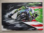 olieverfschilderij Valentino Rossi 46 Alex Design alexdesign, Ophalen, Zo goed als nieuw, Motoren