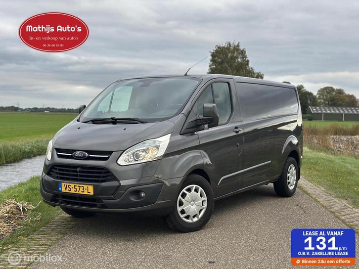Ford Transit Custom 330 2.2 TDCI L2H1 Ambiente Marge Navi Ai, Auto's, Bestelauto's, Bedrijf, Te koop, ABS, Alarm, Bluetooth, Boordcomputer