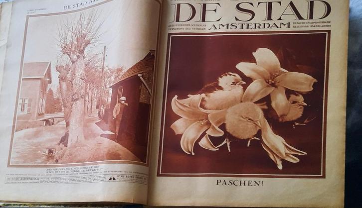 gebonden uitgaven van het weekblad de Stad Amsterdam, Boeken, Geschiedenis | Vaderland, Zo goed als nieuw, 20e eeuw of later, Ophalen of Verzenden